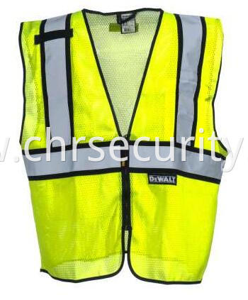 Unisex Hi Vis Green Class 2 Economy Mesh Vest